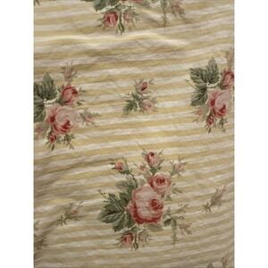 1‎ Vintage Ralph Lauren Sophie (Brooke) ruffled standard pillowcase Yellow Strp